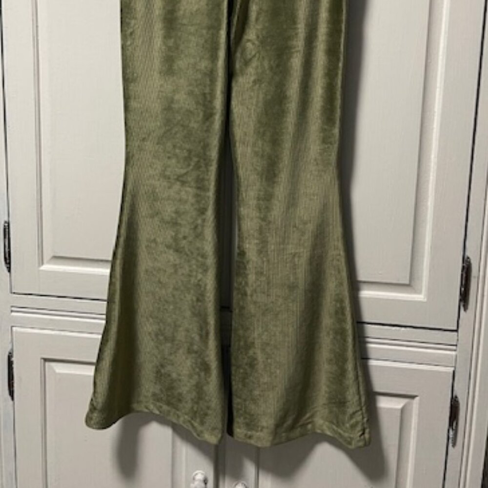 Double Zero JR Pants Size M Color Green - Picture 3 of 4